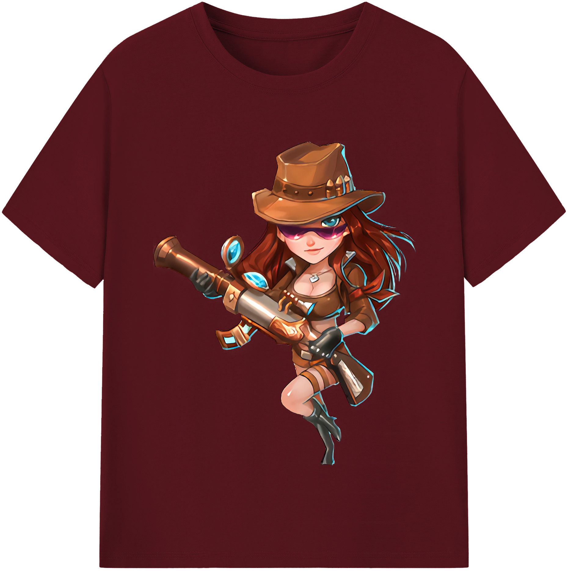 リーグ・オブ・レジェンド League of Legends LOL 綿100％半袖Tシャツ（フロントプリント）